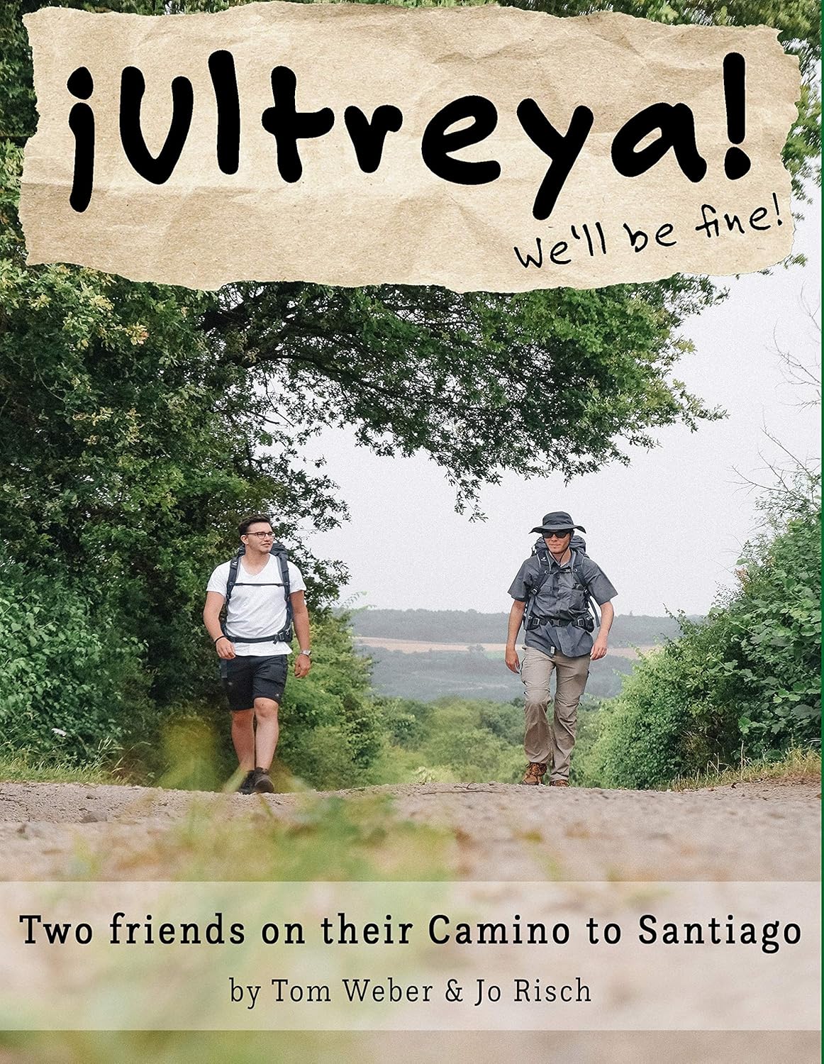 Cover of Two Friends on their Camino to Santiago